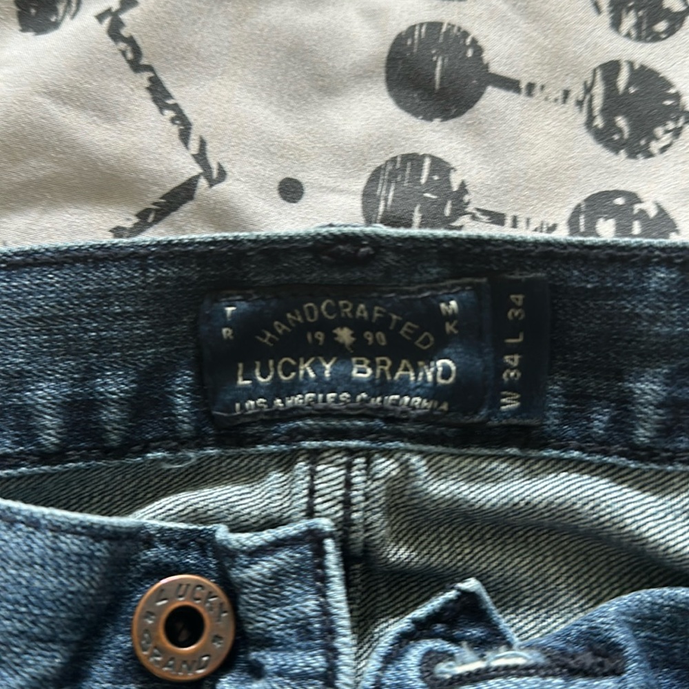 34x34 Lucky Brand Jeans